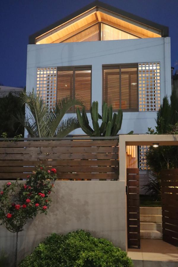 Fos Villa, A Luxe House With Private Heated Pool Galatas  Luaran gambar