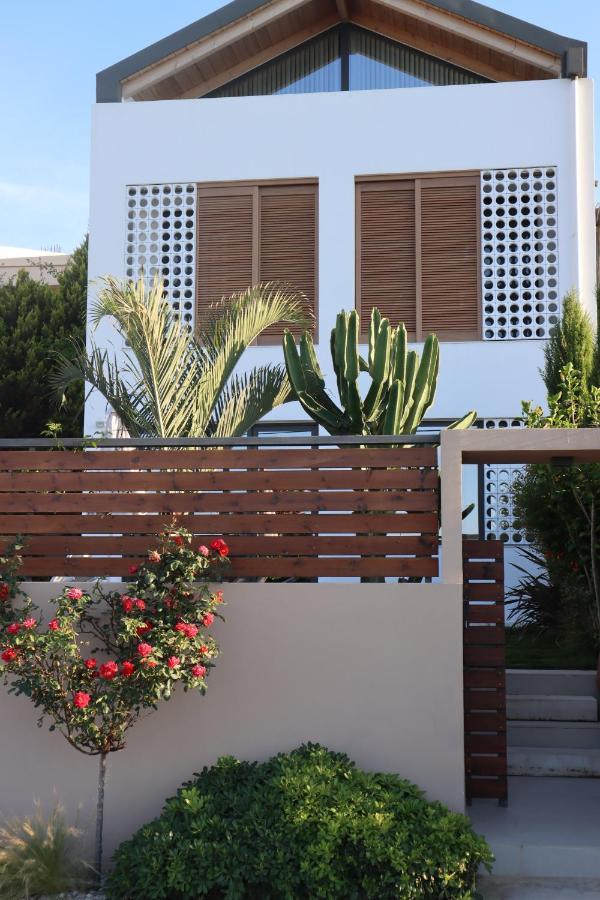 Fos Villa, A Luxe House With Private Heated Pool Galatas  Luaran gambar