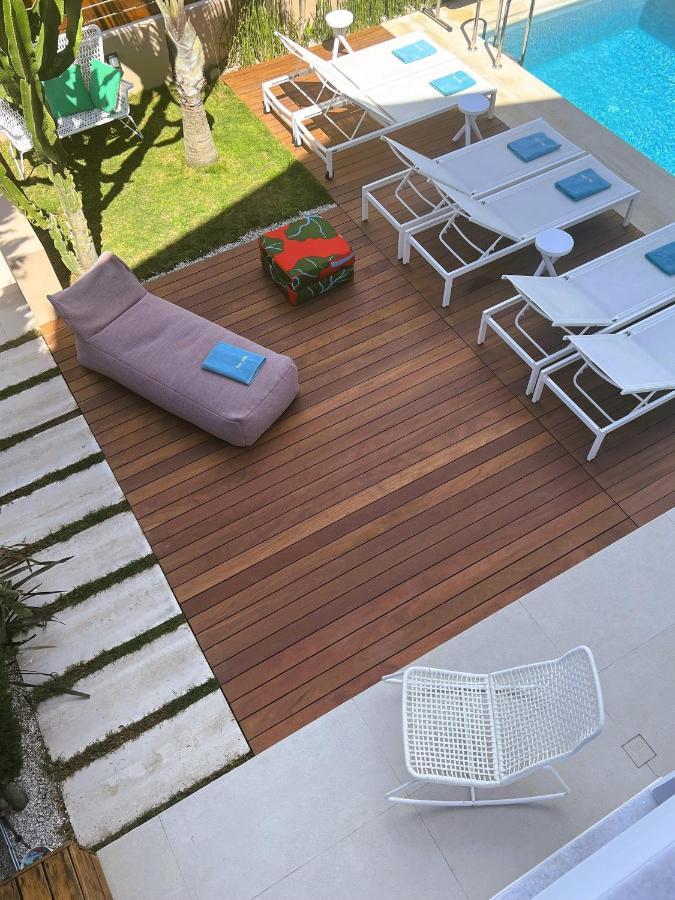 Fos Villa, A Luxe House With Private Heated Pool Galatas  Luaran gambar