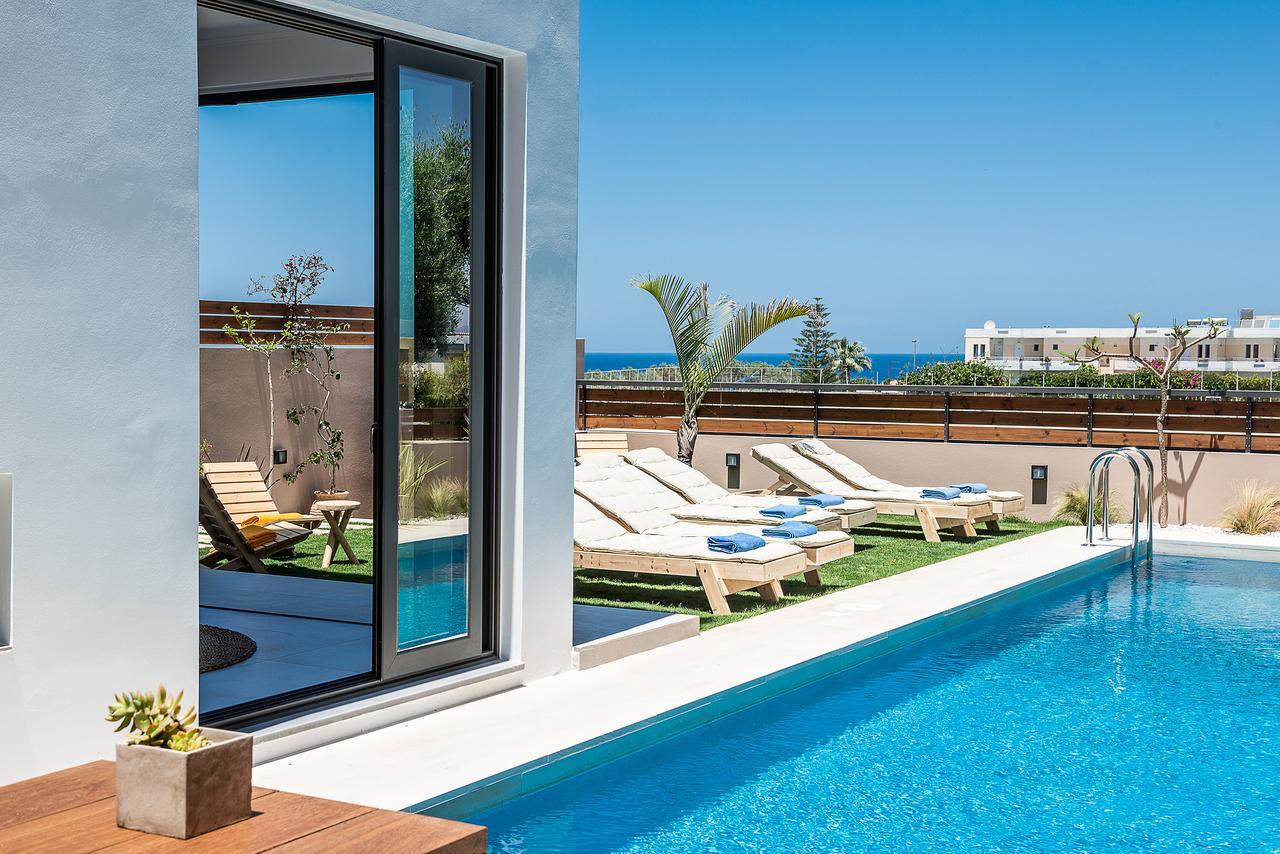Fos Villa, A Luxe House With Private Heated Pool Galatas  Luaran gambar