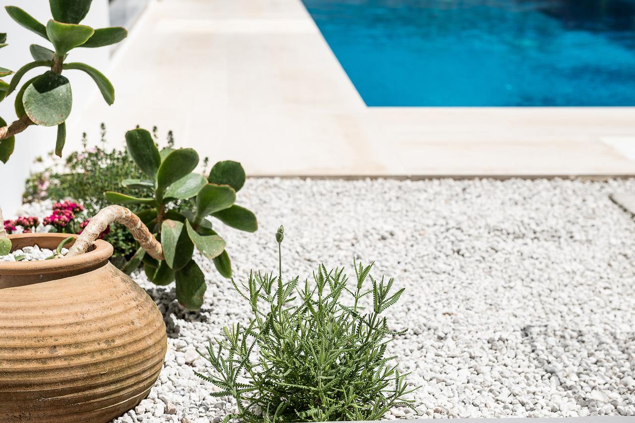 Fos Villa, A Luxe House With Private Heated Pool Galatas  Luaran gambar
