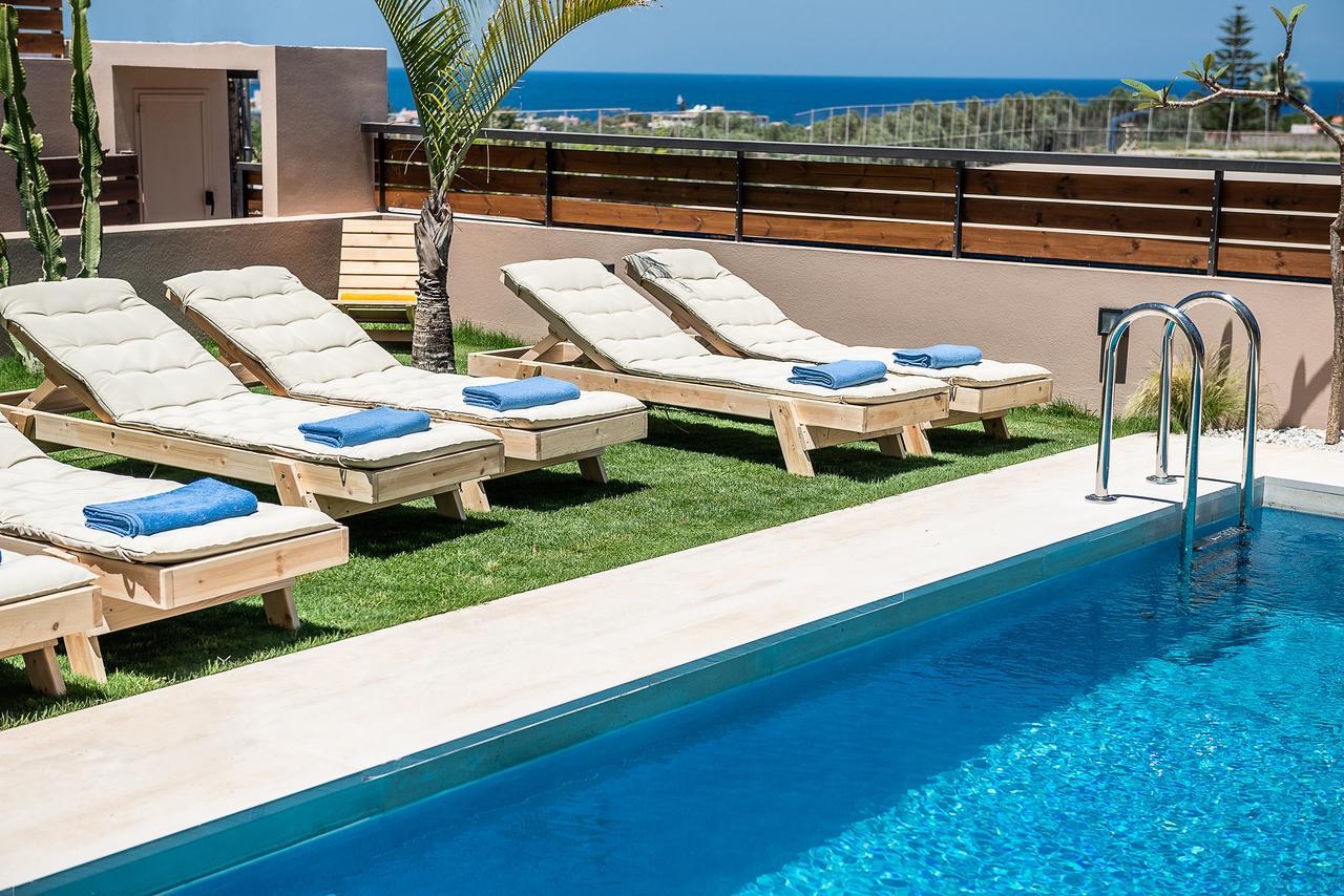 Fos Villa, A Luxe House With Private Heated Pool Galatas  Luaran gambar