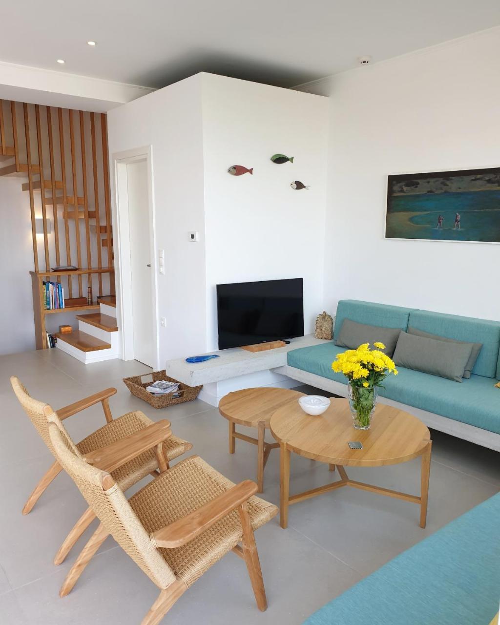 Fos Villa, A Luxe House With Private Heated Pool Galatas  Luaran gambar