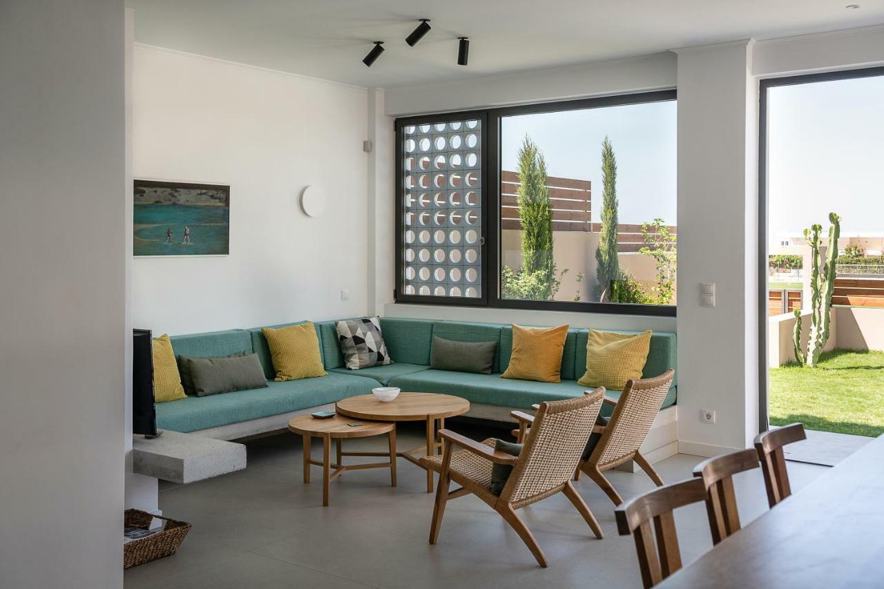 Fos Villa, A Luxe House With Private Heated Pool Galatas  Luaran gambar