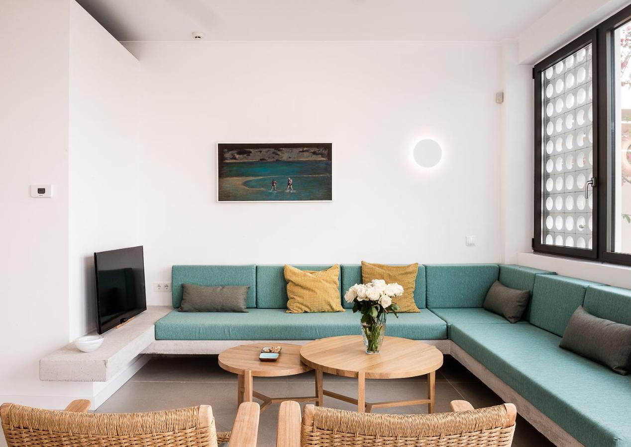 Fos Villa, A Luxe House With Private Heated Pool Galatas  Luaran gambar